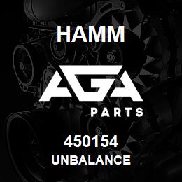 450154 Hamm UNBALANCE | AGA Parts