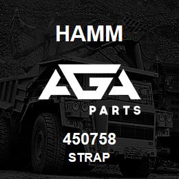 450758 Hamm STRAP | AGA Parts