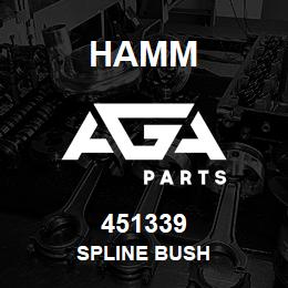 451339 Hamm SPLINE BUSH | AGA Parts