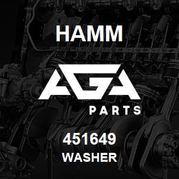 451649 Hamm WASHER | AGA Parts