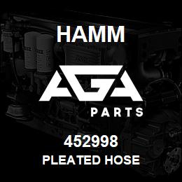 452998 Hamm PLEATED HOSE | AGA Parts