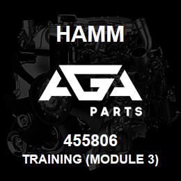 455806 Hamm TRAINING (MODULE 3) | AGA Parts