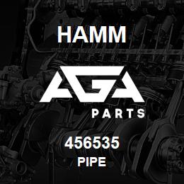 456535 Hamm PIPE | AGA Parts