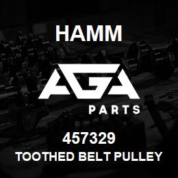 457329 Hamm TOOTHED BELT PULLEY | AGA Parts