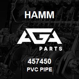 457450 Hamm PVC PIPE | AGA Parts