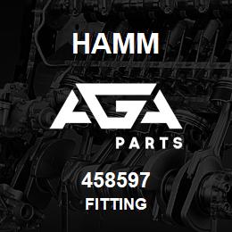 458597 Hamm FITTING | AGA Parts