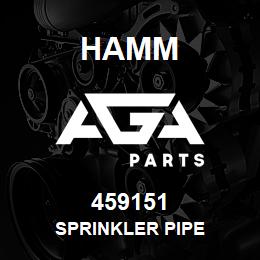 459151 Hamm SPRINKLER PIPE | AGA Parts