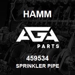 459534 Hamm SPRINKLER PIPE | AGA Parts