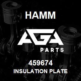 459674 Hamm INSULATION PLATE | AGA Parts