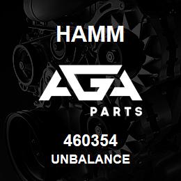 460354 Hamm UNBALANCE | AGA Parts