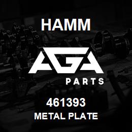 461393 Hamm METAL PLATE | AGA Parts