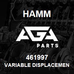 461997 Hamm VARIABLE DISPLACEMENT MOTOR | AGA Parts