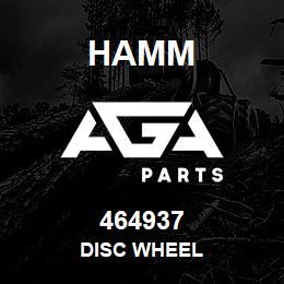 464937 Hamm DISC WHEEL | AGA Parts