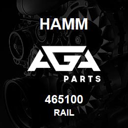 465100 Hamm RAIL | AGA Parts