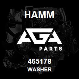 465178 Hamm WASHER | AGA Parts