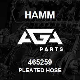 465259 Hamm PLEATED HOSE | AGA Parts