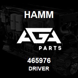 465976 Hamm DRIVER | AGA Parts