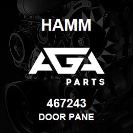 467243 Hamm DOOR PANE | AGA Parts