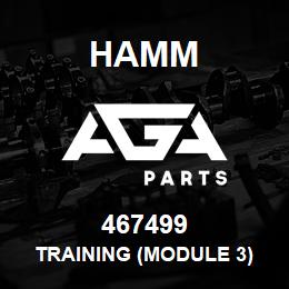 467499 Hamm TRAINING (MODULE 3) | AGA Parts