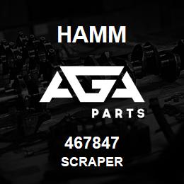 467847 Hamm SCRAPER | AGA Parts