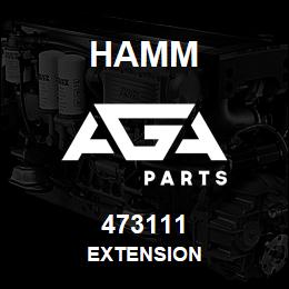 473111 Hamm EXTENSION | AGA Parts