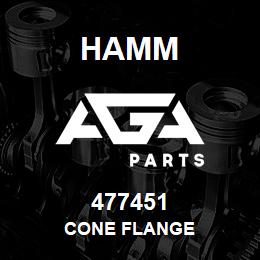 477451 Hamm CONE FLANGE | AGA Parts