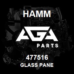 477516 Hamm GLASS PANE | AGA Parts