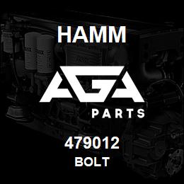 479012 Hamm BOLT | AGA Parts