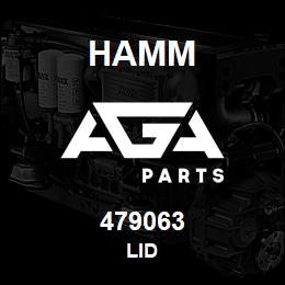 479063 Hamm LID | AGA Parts