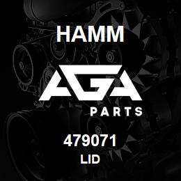 479071 Hamm LID | AGA Parts