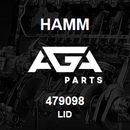 479098 Hamm LID | AGA Parts