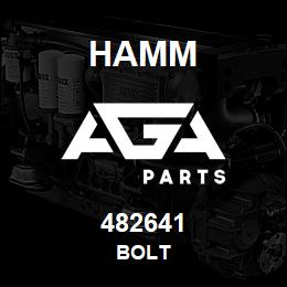 482641 Hamm BOLT | AGA Parts