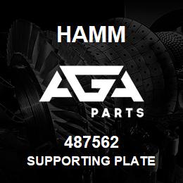 487562 Hamm SUPPORTING PLATE | AGA Parts