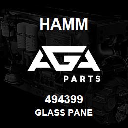 494399 Hamm GLASS PANE | AGA Parts