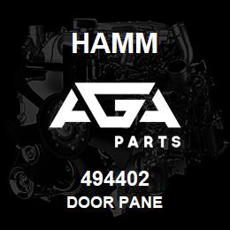 494402 Hamm DOOR PANE | AGA Parts