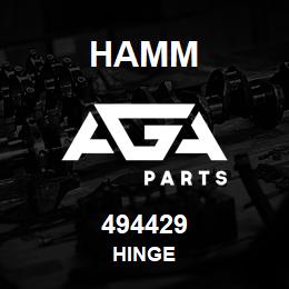 494429 Hamm HINGE | AGA Parts