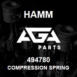 494780 Hamm COMPRESSION SPRING | AGA Parts