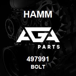 497991 Hamm BOLT | AGA Parts