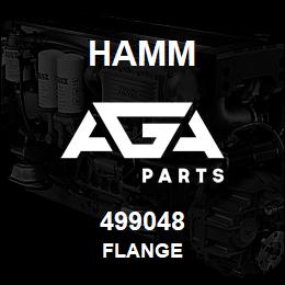 499048 Hamm FLANGE | AGA Parts