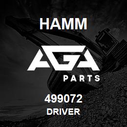 499072 Hamm DRIVER | AGA Parts