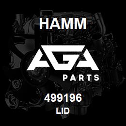 499196 Hamm LID | AGA Parts