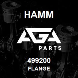 499200 Hamm FLANGE | AGA Parts