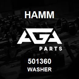 501360 Hamm WASHER | AGA Parts