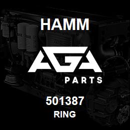 501387 Hamm RING | AGA Parts