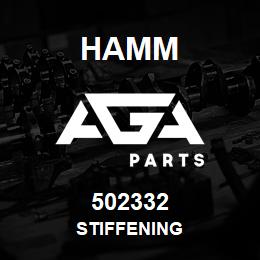 502332 Hamm STIFFENING | AGA Parts