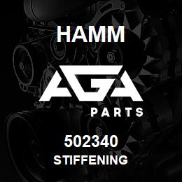 502340 Hamm STIFFENING | AGA Parts