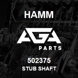 502375 Hamm STUB SHAFT | AGA Parts