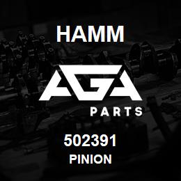 502391 Hamm PINION | AGA Parts