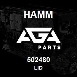 502480 Hamm LID | AGA Parts