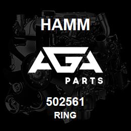 502561 Hamm RING | AGA Parts